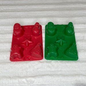 Lot of 2 Jello‎ Jigglers Christmas Party
